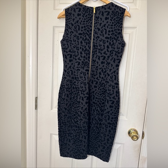 Calvin Klein Women's Black Dress Size 10 Velvety Stretchy Sleeveless Dress - Picture 5 of 7